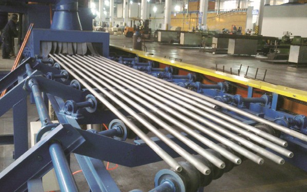 鋼筋線材圓鋼拋丸清理機(jī)